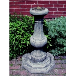 Pedestal Brass Sundial